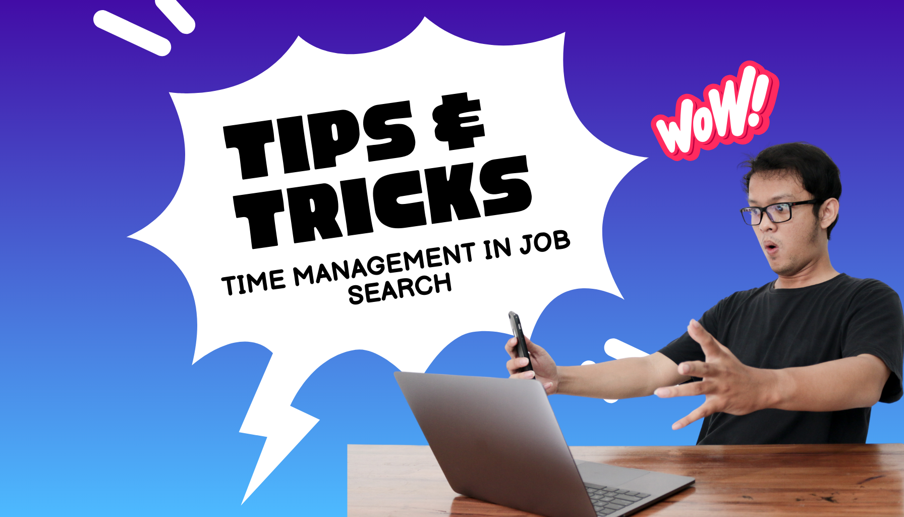 Tips For Time Management in Your Job Search !