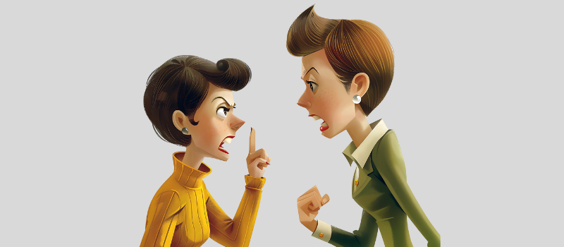 Signs of a disagreement